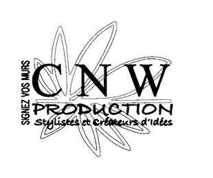 CNW PRODUCTION SIGNEZ VOS MURS STYLISTES ET CRÉATEURS D'IDÉES logo