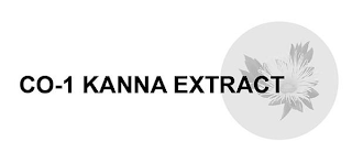 CO-1 KANNA EXTRACT logo
