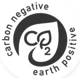 CO 2 CARBON NEGATIVE EARTH POSITIVE logo