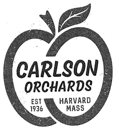 CO CARLSON ORCHARDS EST 1936 HARVARD MASS logo