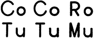 CO CO RO TU TU MU logo