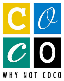 CO CO WHY NOT COCO logo