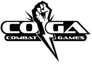 CO GA COMBAT GAMES logo