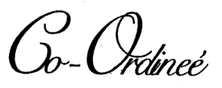 CO-ORDINEE logo
