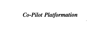 CO-PILOT PLATFORMATION logo