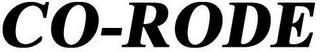 CO-RODE logo