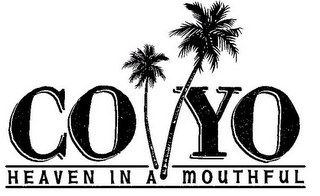 CO YO HEAVEN IN A MOUTHFUL logo