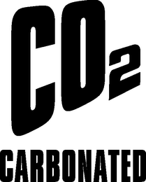 CO2 CARBONATED logo