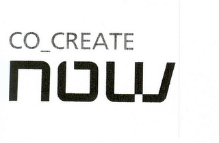 CO_CREATE NOW logo