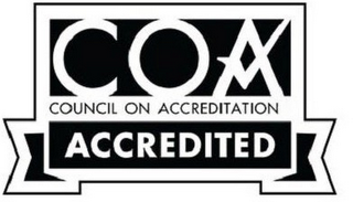 COA COUNCIL ON ACCREDITATION ACCREDITED logo