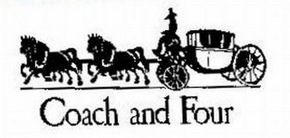 COACH AND FOUR logo