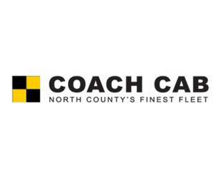 COACH CAB NORTH COUNTY'S FINEST FLEET logo
