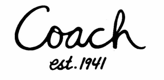 COACH EST. 1941 logo