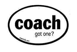 COACH GOT ONE? COACHVILLE.COM logo