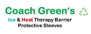 COACH GREEN'S ICE & HEAT THERAPY BARRIER PROTECTIVE SLEEVES logo