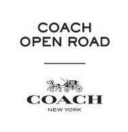 COACH OPEN ROAD, COACH NEW YORK logo
