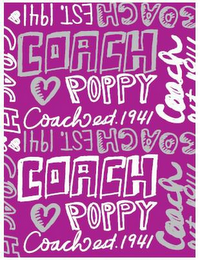 COACH POPPY EST. 1941 logo