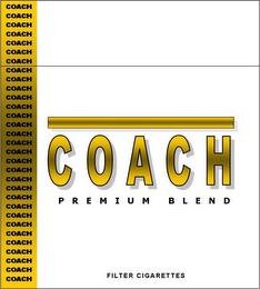 COACH PREMIUM BLEND FILTER CIGARETTES logo