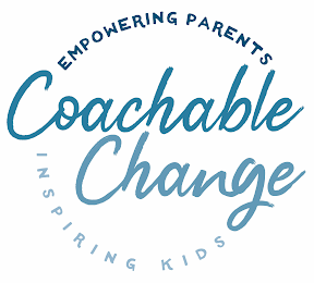 COACHABLE CHANGE EMPOWERING PARENTS INSPIRING KIDS logo