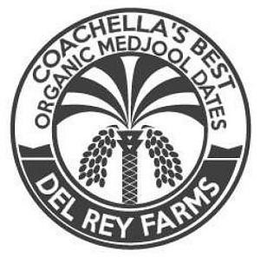 COACHELLA'S BEST ORGANIC MEDJOOL DATES DEL REY FARMS logo