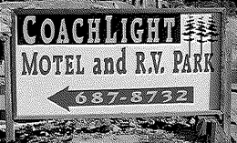COACHLIGHT MOTEL AND R.V. PARK 687 - 8732 logo