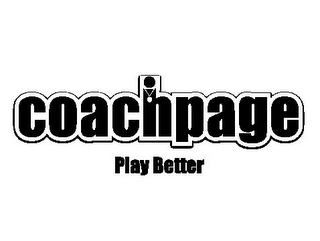 COACHPAGE PLAY BETTER logo