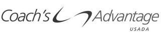 COACH'S ADVANTAGE USADA logo