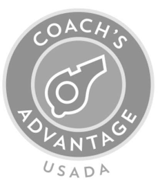 COACH'S ADVANTAGE USADA logo