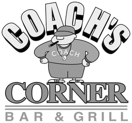COACH'S CORNER BAR & GRILL COACH logo