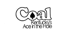 COAL KENTUCKY'S ACE IN THE HOLE logo