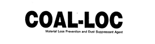 COAL-LOC MATERIAL LOSS PREVENTION AND DUST SUPPRESSANT AGENT logo