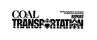 COAL TRANSPORTATION REPORT THE SOURCE FOR NEWS AND ANALYSIS ON COAL MOVES AND MARKETS logo