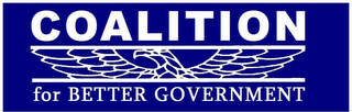 COALITION FOR BETTER GOVERNMENT logo