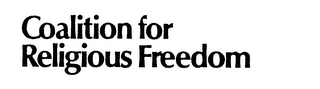 COALITION FOR RELIGIOUS FREEDOM logo