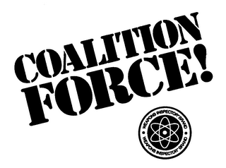 COALITION FORCE! WEAPONS INSPECTOR-BRAND logo