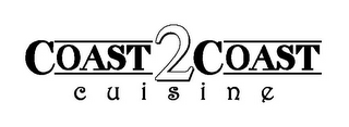 COAST 2 COAST CUISINE logo