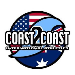 COAST 2 COAST INTERNATIONAL ATHLETICS logo