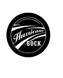 COAST BREWING COMPANY HURRICANE BOCK logo