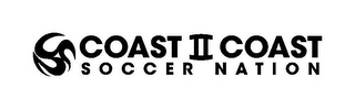 COAST II COAST SOCCER NATION logo