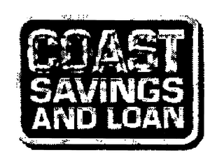 COAST SAVINGS AND LOAN logo