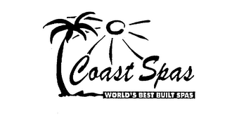 COAST SPAS WORLD'S BEST BUILT SPAS logo
