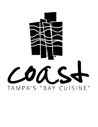 COAST TAMPA'S "BAY CUISINE" logo