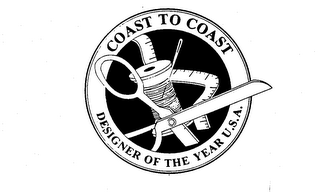 COAST TO COAST DESIGNER OF THE YEAR U.S.A. logo