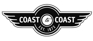 COAST TO COAST EST. 1972 logo