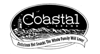 COASTAL BRAND DELICIOUS HOT SNACKS THE WHOLE FAMILY WILL LOVE! logo