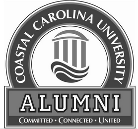 COASTAL CAROLINA UNIVERSITY ALUMNI COMMITTED CONNECTED UNITED logo