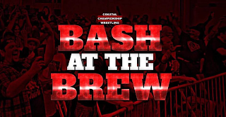 COASTAL CHAMPIONSHIP WRESTLING BASH AT THE BREW logo