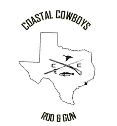 COASTAL COWBOYS ROD & GUN CC logo