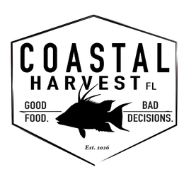 COASTAL HARVEST FL GOOD FOOD. BAD DECISIONS. EST. 2026 logo
