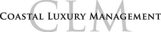 COASTAL LUXURY MANAGEMENT CLM logo